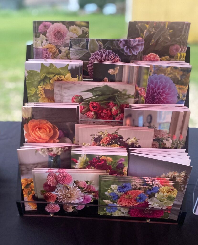 rack of greeting cards